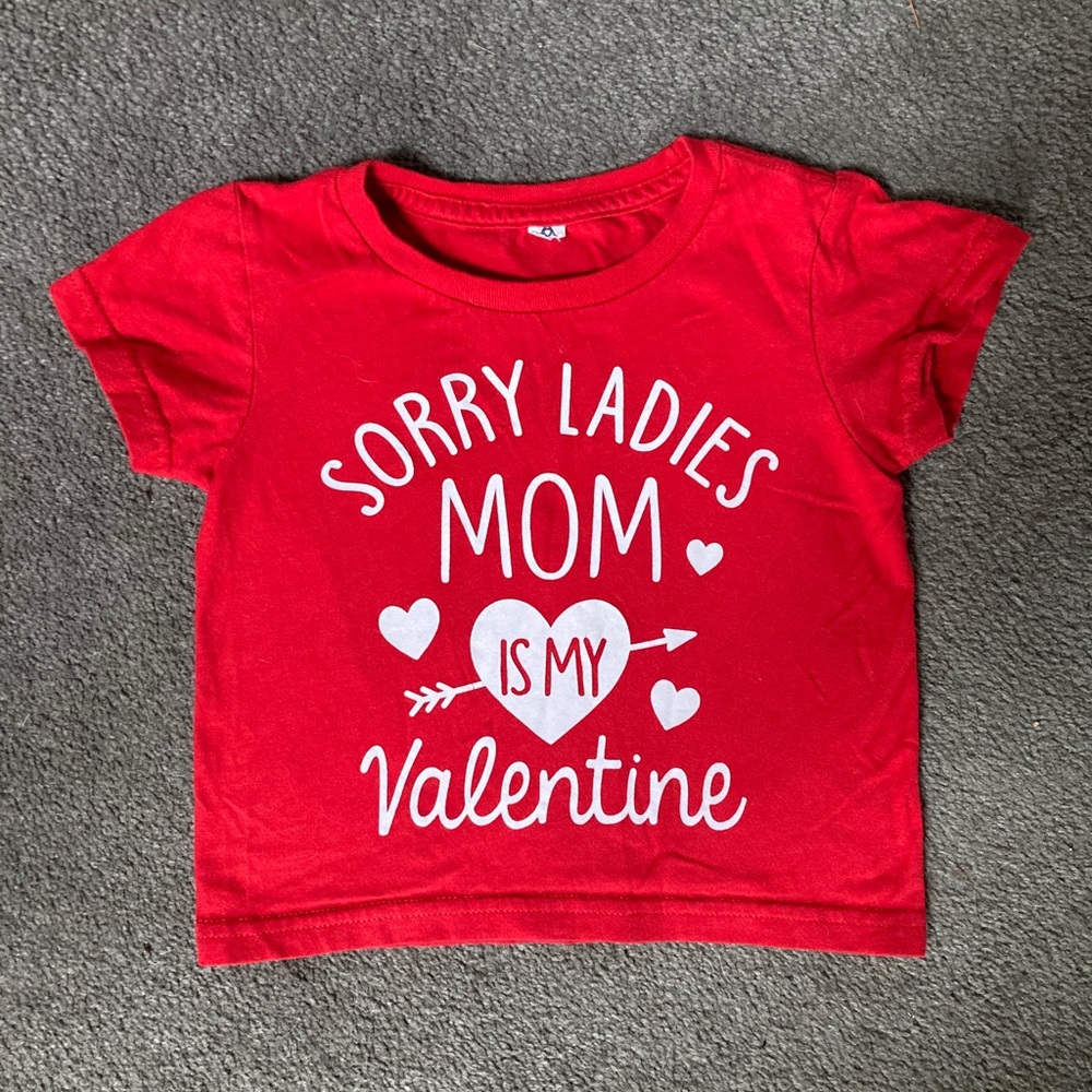 Boys Valentine’s Day shirt